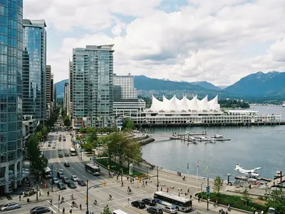 Coal Harbour neighbourhood in Vancouver