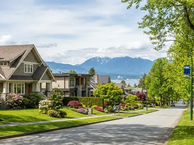 Point Grey neighbourhood in Vancouver