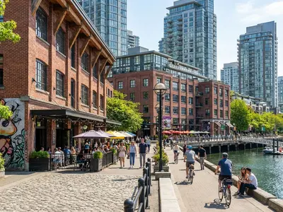 Yaletown neighbourhood in Vancouver